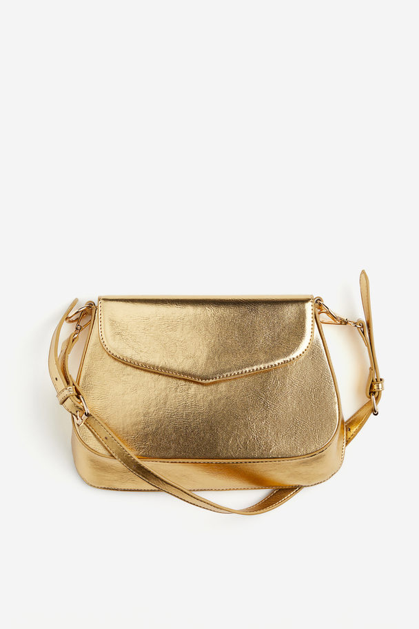 Public Desire The Serena Shoulder Bag Gold