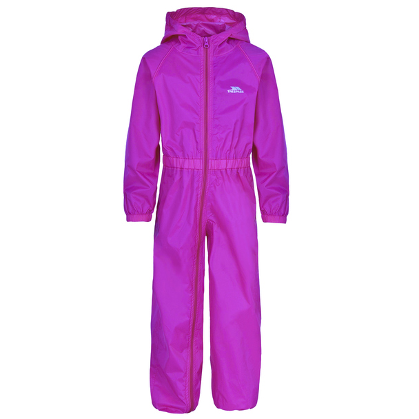 Trespass Trespass Childrens/kids Button Rain Suit