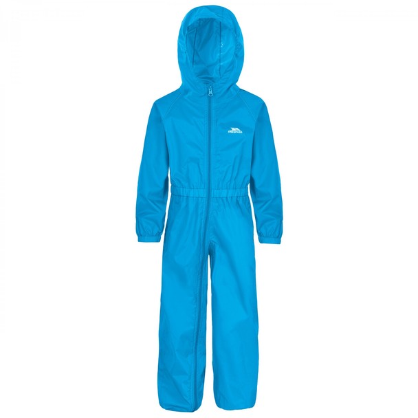Trespass Trespass Childrens/kids Button Rain Suit
