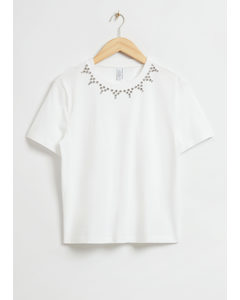 Rhinsteinutsmykket T-skjorte Hvit