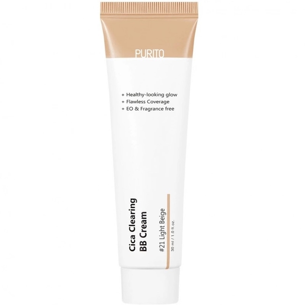 Purito Purito Cica Clearing Bb Cream #21 Light Beige 30ml