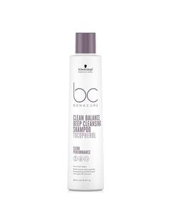 Schwarzkopf Bc Clean Balance Deep Cleansing Shampoo 250ml