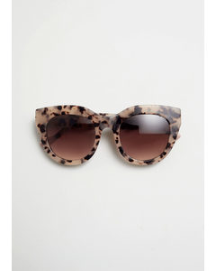 Le Specs Airy Canary Sunglasses Cookie Tortoise