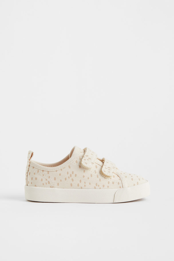 H&M Trainers Natural White/spotted