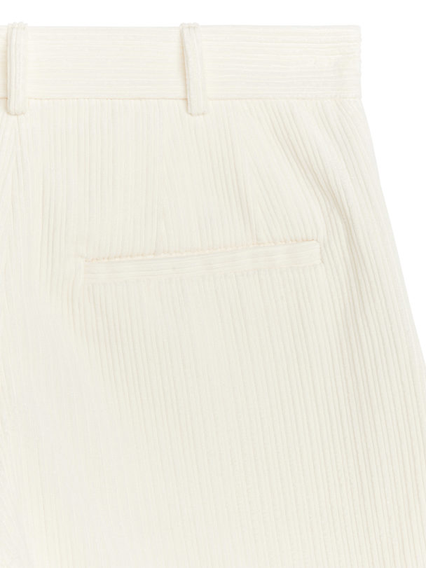 ARKET Corduroy Trousers Off-white