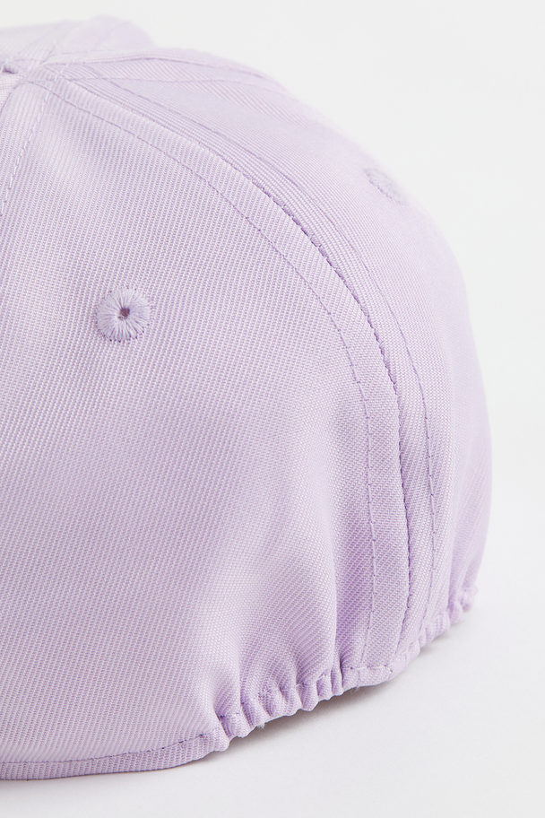 H&M Embroidered-detail Cap Light Purple/inspire Others