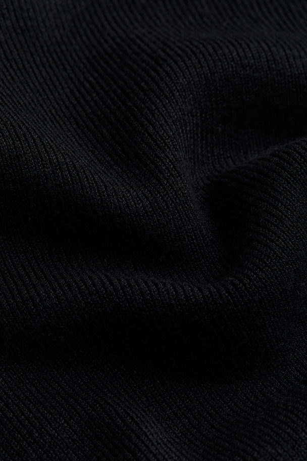 H&M Shoulder-pad Jumper Black