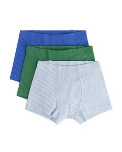 Ribbed Jersey Trunks Blue/green