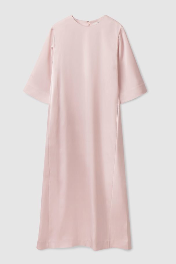 COS Longline T-shirt Dress Light Pink
