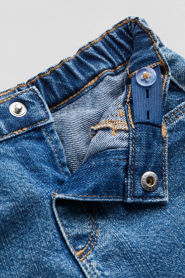 H&M Denim Short Denimblauw