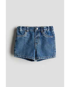 Denim Short Denimblauw