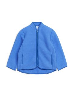 Pile Jacket Blue