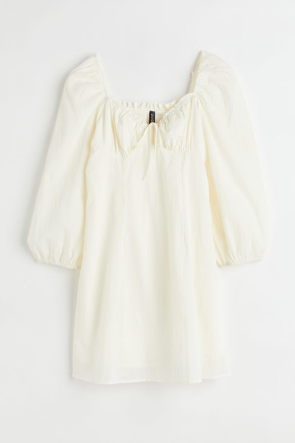 H&M Cotton Dress Cream