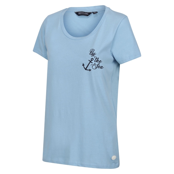 Regatta Regatta Womens/ladies Filandra Vii By The Sea Anchor T-shirt