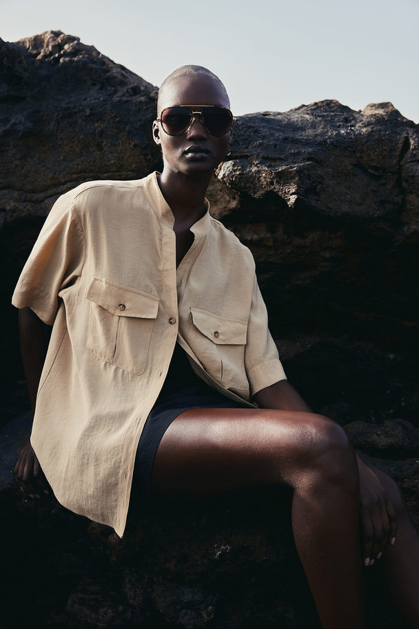 H&M Sunglasses Brown/tortoiseshell-patterned