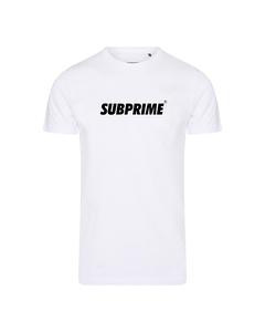 Subprime Shirt Basic White Weiss