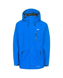 Trespass Mens Corvo Hooded Full Zip Waterproof Jacket/coat