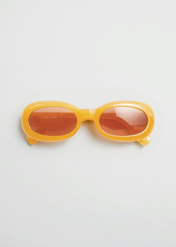 Le Specs Sonnenbrille Le Specs Outta Trash Mustard