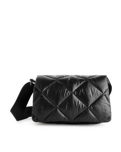 Quilted Crossbody Bag Black