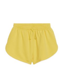 French Terry Shorts Yellow