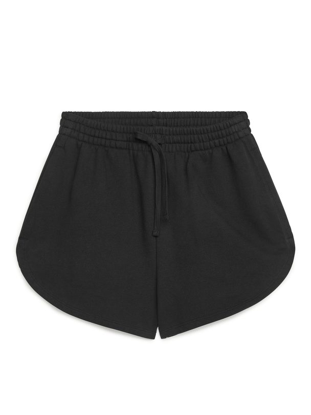 Arket French Terry Shorts Black