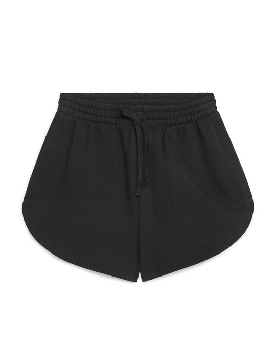 Arket French Terry Shorts Black