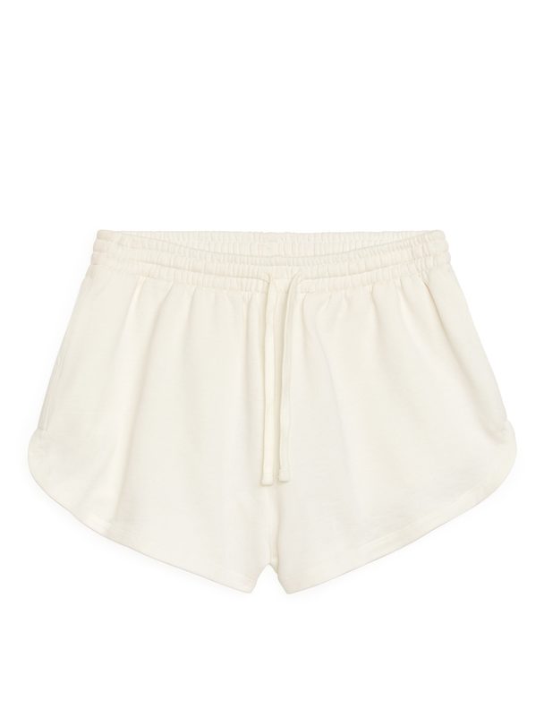 Arket Shorts aus French Terry Off-White