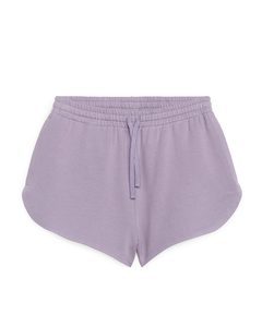 French Terry Shorts Lilac