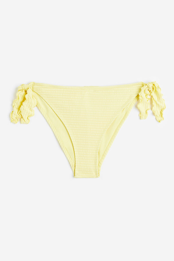 H&M Bikini Bottoms Light Yellow