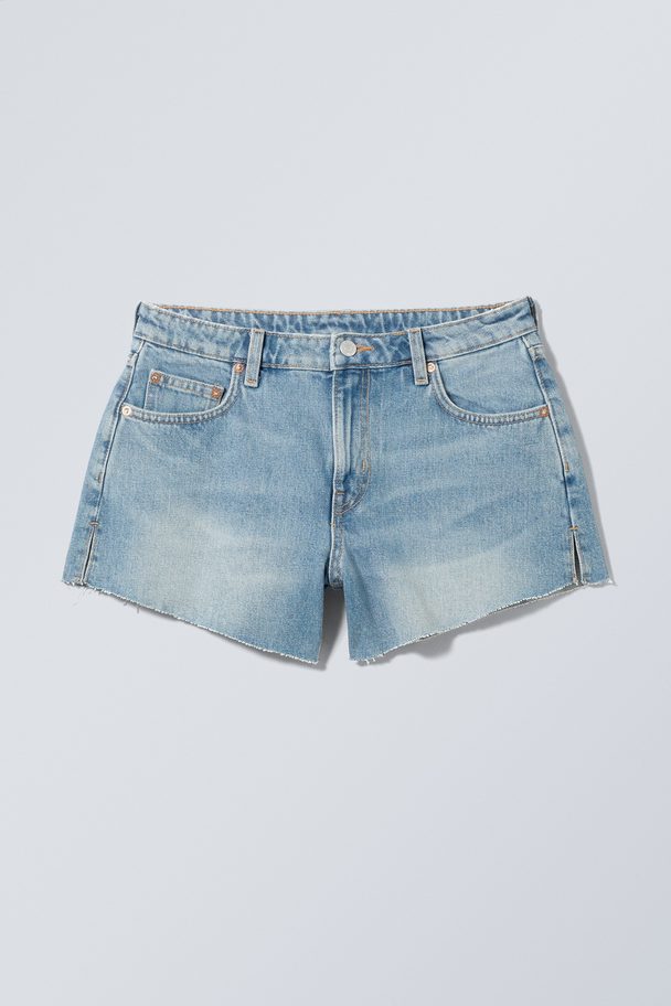 Weekday Jeansshorts Swift Lieblingsblau