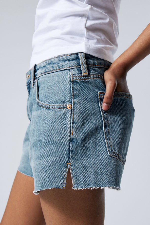 Weekday Jeansshorts Swift Lieblingsblau