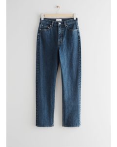 Smalle Jeans Mørkeblå