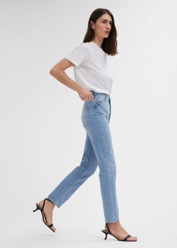 & Other Stories Slim Jeans Mid Blue