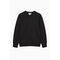 Relaxed-fit Raglan-sleeve Sweatshirt Black