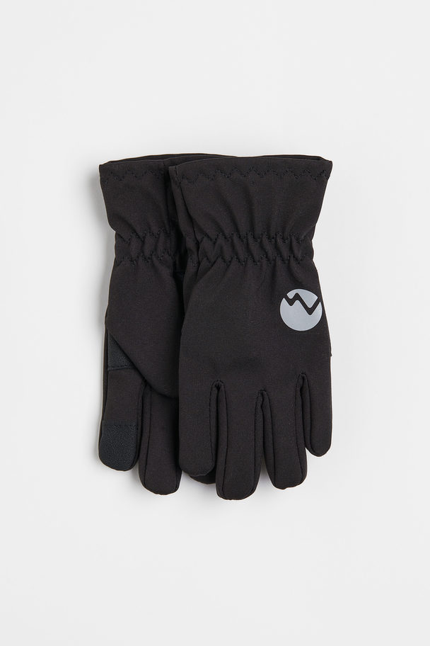 H&M Wasserabweisende Handschuhe Schwarz