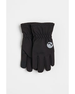 Wasserabweisende Handschuhe Schwarz