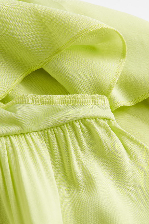 H&M Mama Before & After Pregnancy/nursing Dress Lime Green