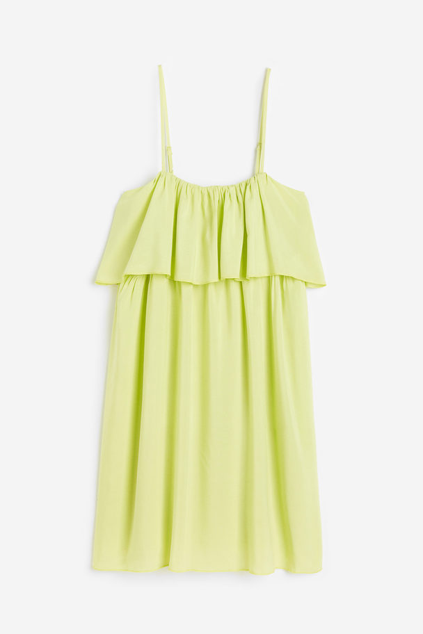 H&M Mama Before & After Pregnancy/nursing Dress Lime Green
