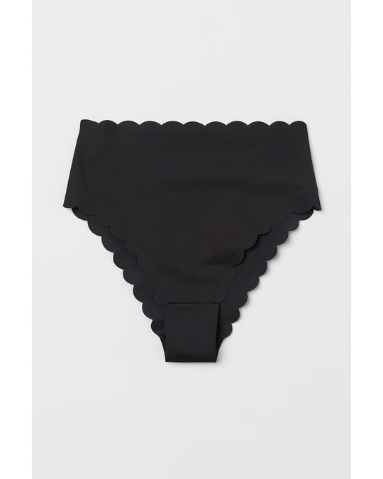 H&M Brazilian Bikini Bottoms Black