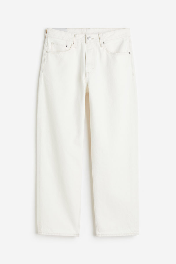 H&M Loose Jeans Wit