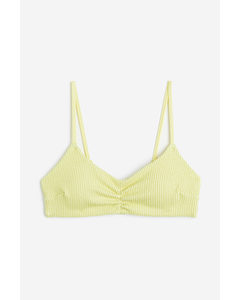 Padded Bikini Top Light Yellow