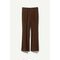 Franklin Flared Trousers Brown