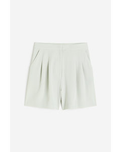 Wide Shorts Mint Green