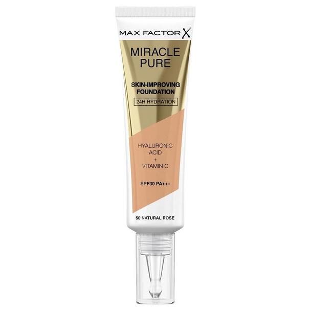Max Factor Max Factor Miracle Pure Skin-improving Foundation 50 Natural Rose 30ml