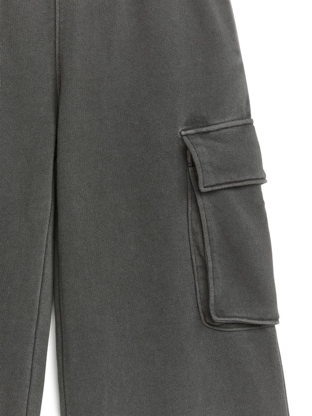 ARKET Cargo Trousers Dark Grey