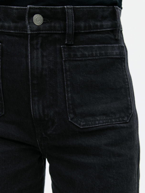 ARKET Lupine Højtaljede Flared Jeans Med Stretch