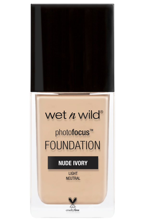 wet n wild Wet N Wild Photo Focus Foundation Nude Ivory 30ml