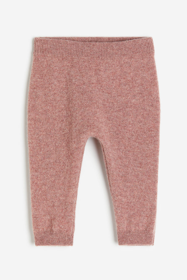 H&M Cashmere Trousers Pink