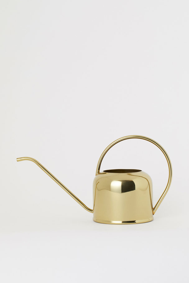 H&M HOME Metal Watering Can Gold-coloured