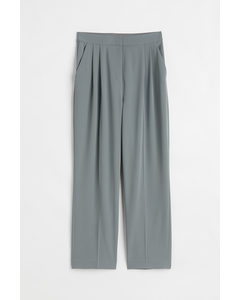 Tailored Trousers Grey-green